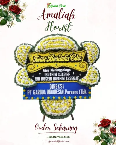 Papan Bunga Duka di Tiwulandu